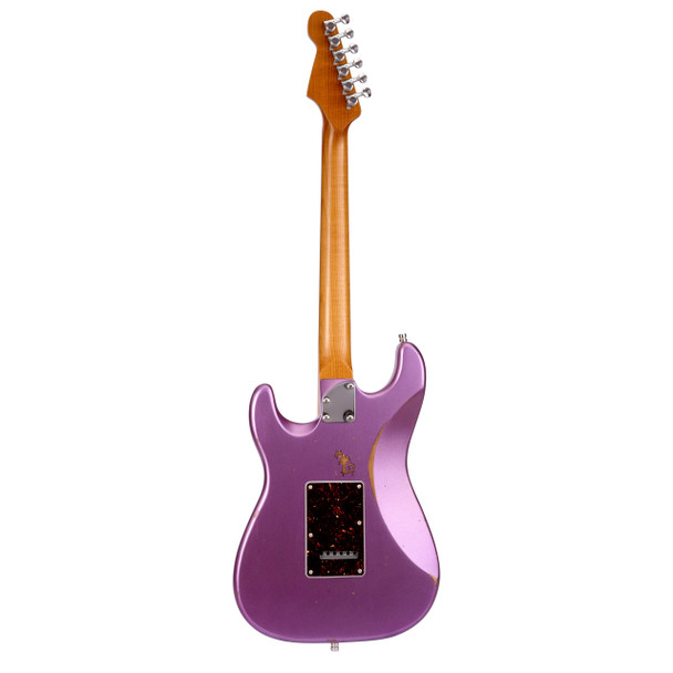 Patina PS-7 PP R Electric Guitar, Purple Relic 