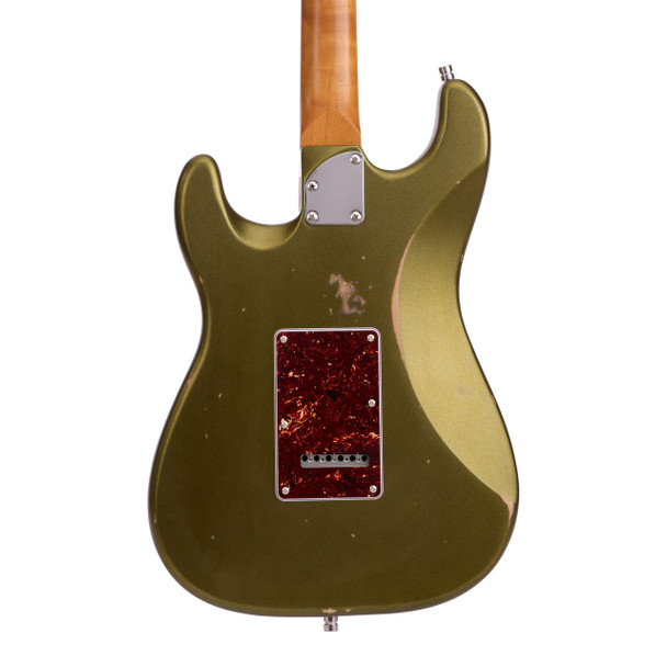 Patina PS-7 SGR R Electric Guitar, Sherwood Green Relic 