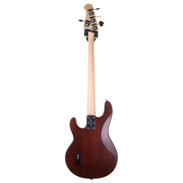 Sterling by Music Man SUB Series StingRay RAY4 Bass Guitar, Walnut Satin 