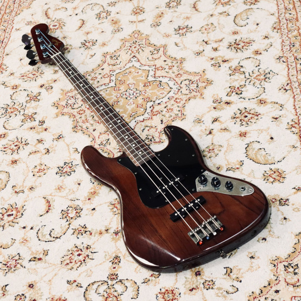 Fender Japan Classic 60s Jazz Bass Guitar Walnut with Gig Bag (pre-owned)