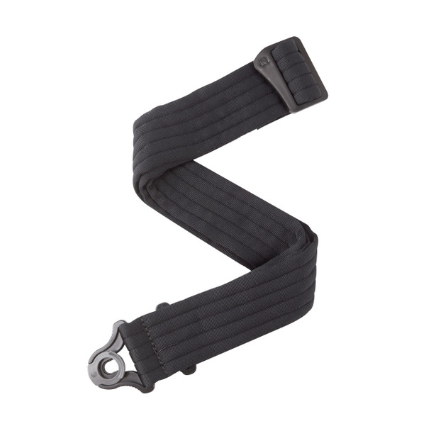D’Addario 50BAL01 Auto Lock Guitar Strap, Black Stripes 