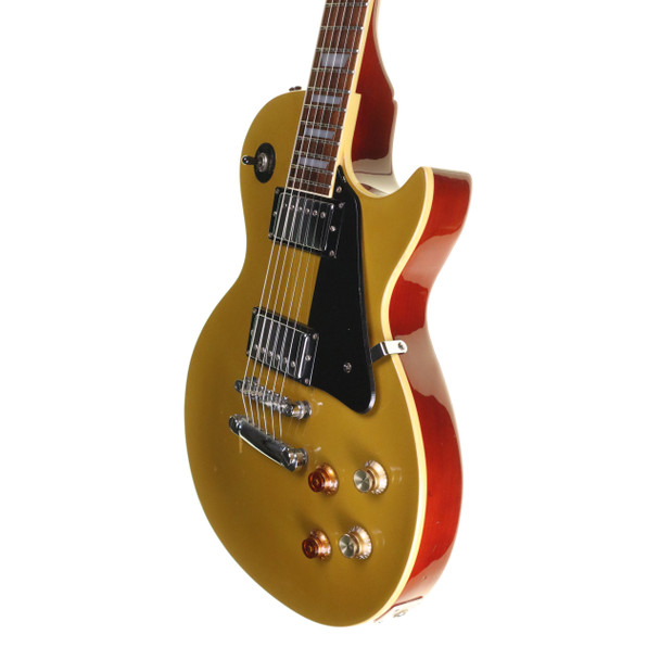 Epiphone Limited Edition Les Paul Electric Guitar, Gold Top with Case (pre-owned)
