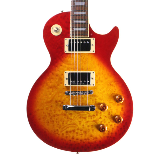 Epiphone Les Paul Standard Electric Guitar, Birdseye Cherry Sunburst with Hard Case (pre-owned)
