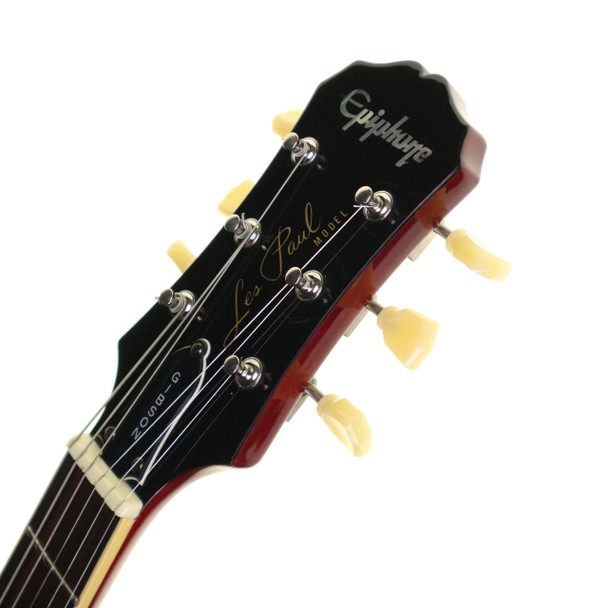 Epiphone Les Paul Standard Electric Guitar, Birdseye Cherry Sunburst with Hard Case (pre-owned)