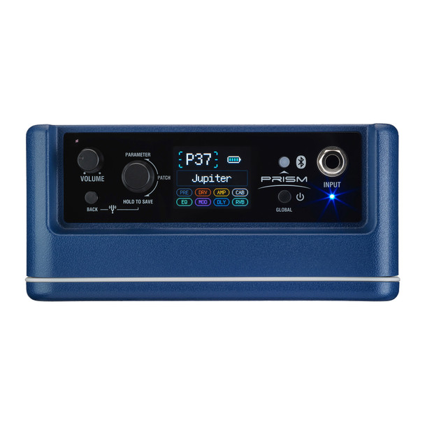 Laney PRISM MINI Portable Multi FX Guitar Amp w Bluetooth, Blue 