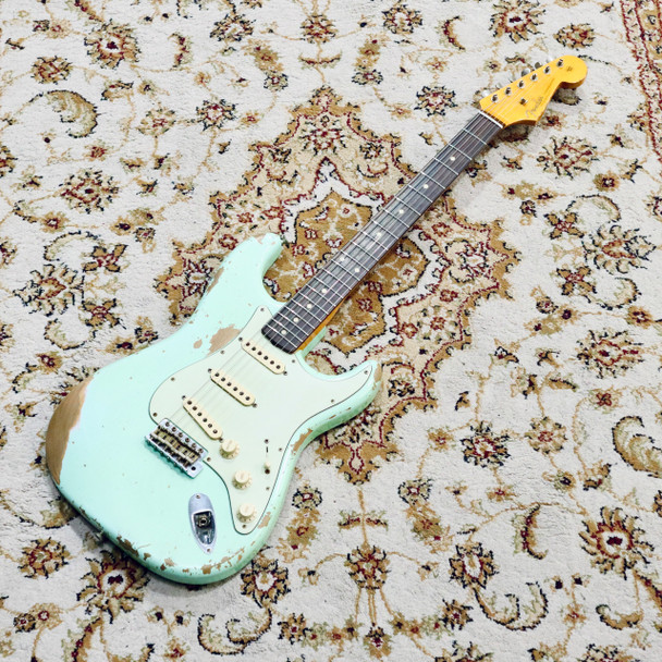 Fender Custom Shop 1961 Stratocaster Heavy Relic, Surf Green with Hardcase (pre-owned)