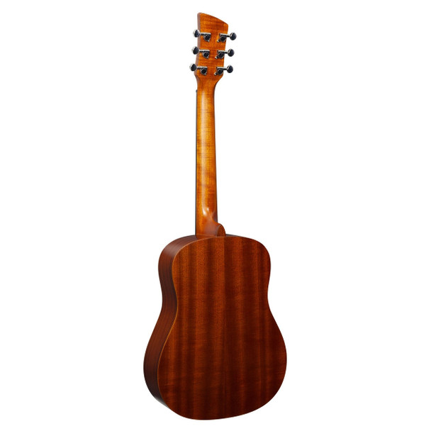 Brunswick BT200 Travel Acoustic Guitar, Natural 