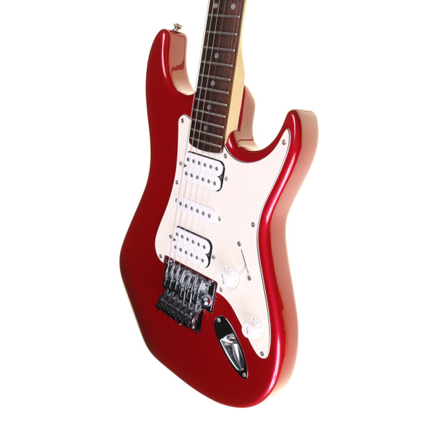 Squier Stagemaster HSH Electric Guitar, Fire Red Metallic (pre-owned)