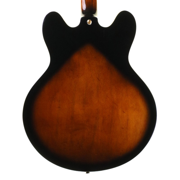 Epiphone by Gibson Sheraton Electric Guitar, Sunburst with Hiscox Hard Case (pre-owned)