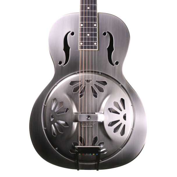 Gretsch G9221 Bobtail Electro Acoustic Resonator Guitar, Weathered Pump House Roof  (b-stock)