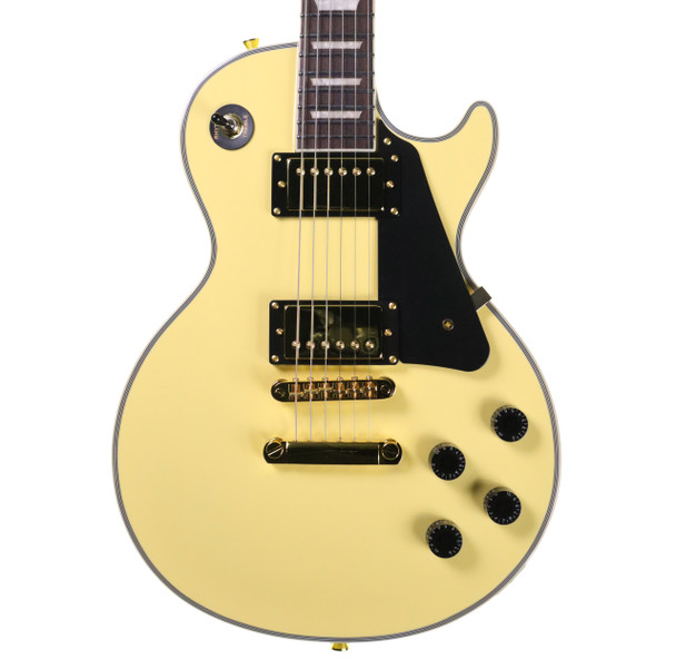 Jet Limited Run Absolute Music Exclusive JL-500CVYWG Electric Guitar, Vintage Cream 