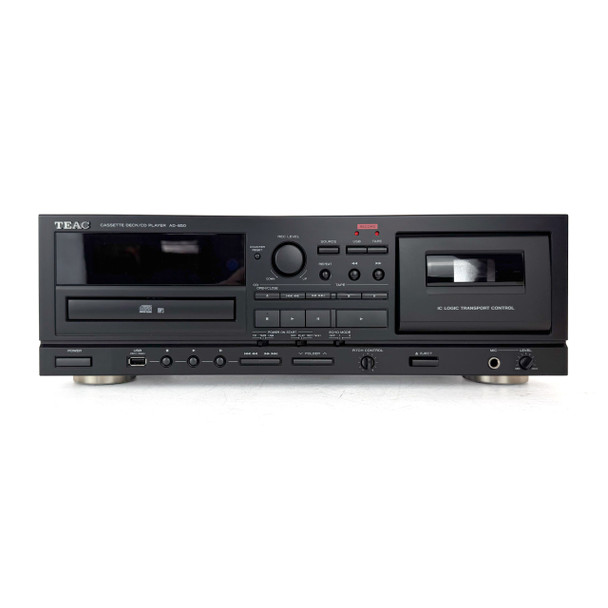 TEAC AD-850 Cassette Deck and CD Player with USB Recording (pre-owned)