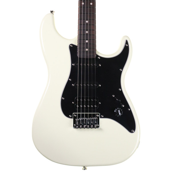 Jet Limited Edition JS-400 Badlands Electric Guitar, Olympic White 