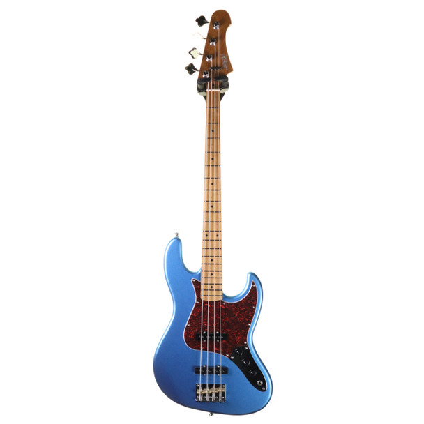 Jet JJB-300 LPB Electric Bass Guitar, Lake Blue 