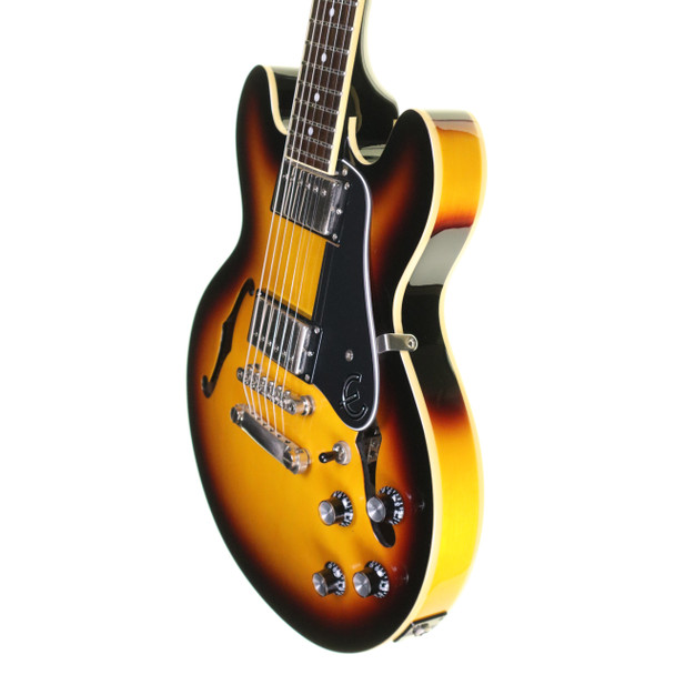 Epiphone ES-339 Electric Guitar, Vintage Sunburst with Hard Case (pre-owned)