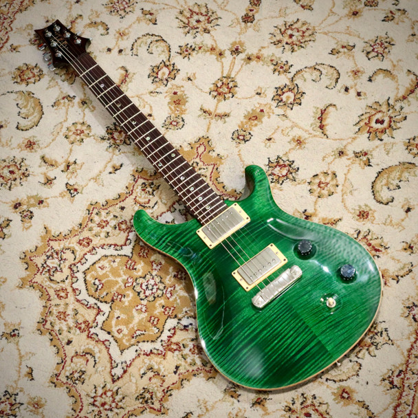 PRS Custom 22 Electric Guitar, Emerald Green with Hard Case (pre-owned)
