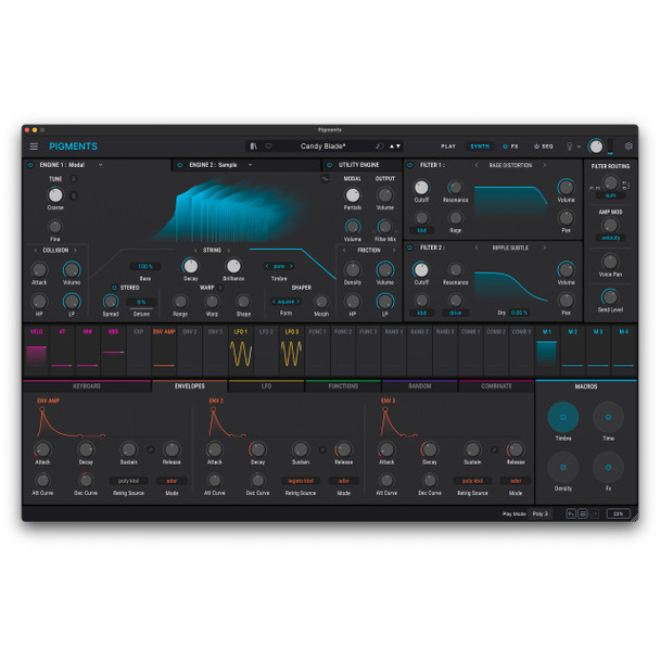 Arturia Keystep 37 Controller with Pigments 7 Software 