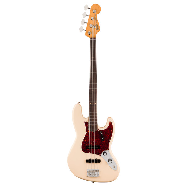 Fender Vintera III Early 60s Jazz Bass, Olympic White, Rosewood 