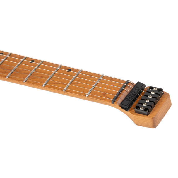 Spira S-400 MPB Headless Electric Guitar, Satin Blue 