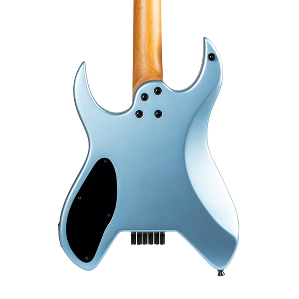 Spira S-400 MPB Headless Electric Guitar, Satin Blue 