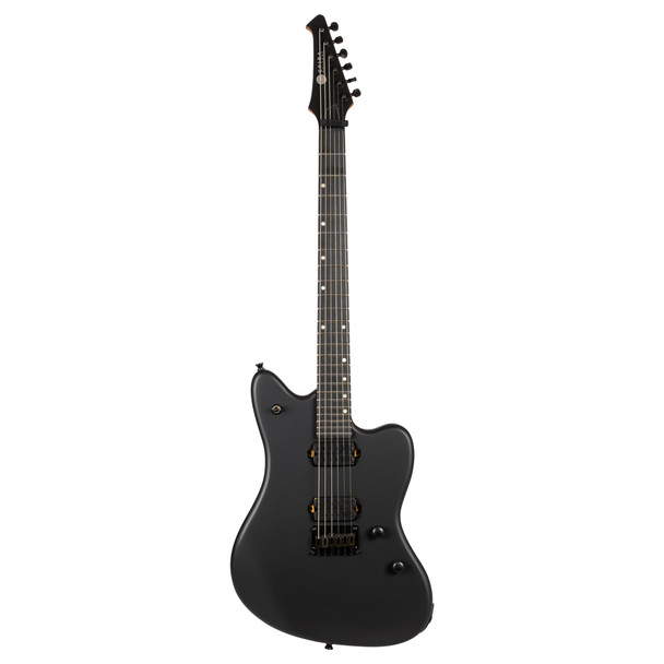 Spira J-400 MBK Electric Guitar, Satin Black 