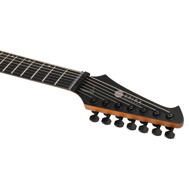 Spira V-407 MGR 7 String Electric Guitar, Satin Green 