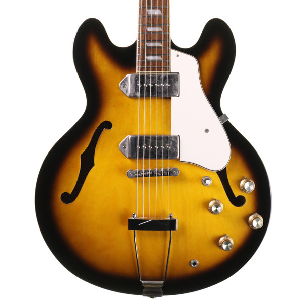 Epiphone Casino Electric Guitar, Vintage Sunburst with Hardcase (pre-owned)