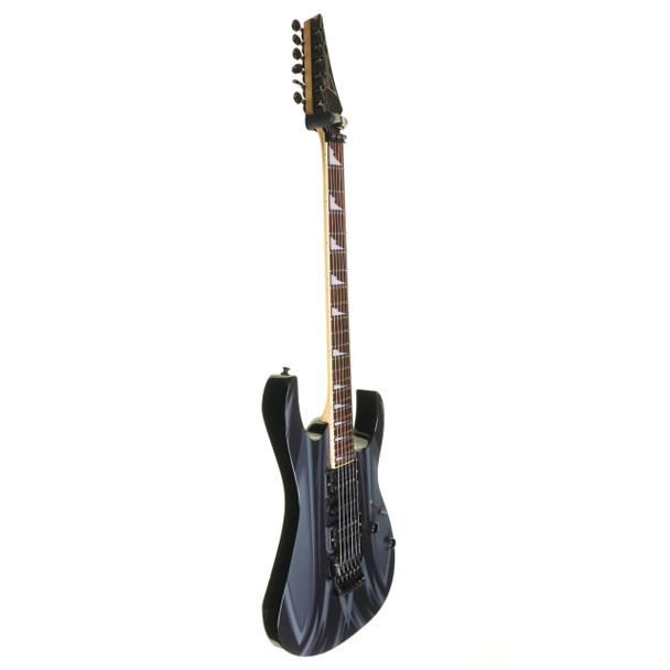 Ibanez RG370DXGP1-BK Electric Guitar, Black with Graphic (pre-owned)