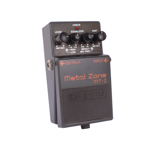 Boss MT-2 Metal Zone Distortion Effect Pedal (pre-owned)