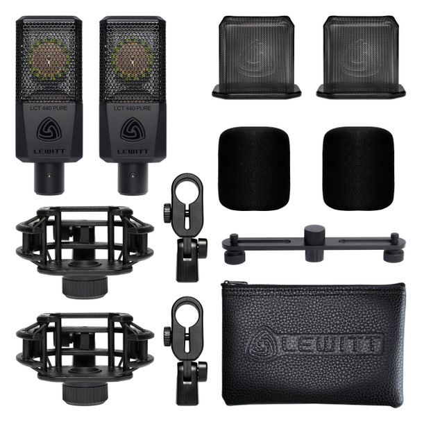 LEWITT LCT 440 PURE SP Stereo Pair Condenser Microphones 