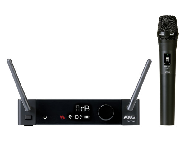 AKG DMS300 Vocal Microphone Set, Digital Wireless System  (as new)