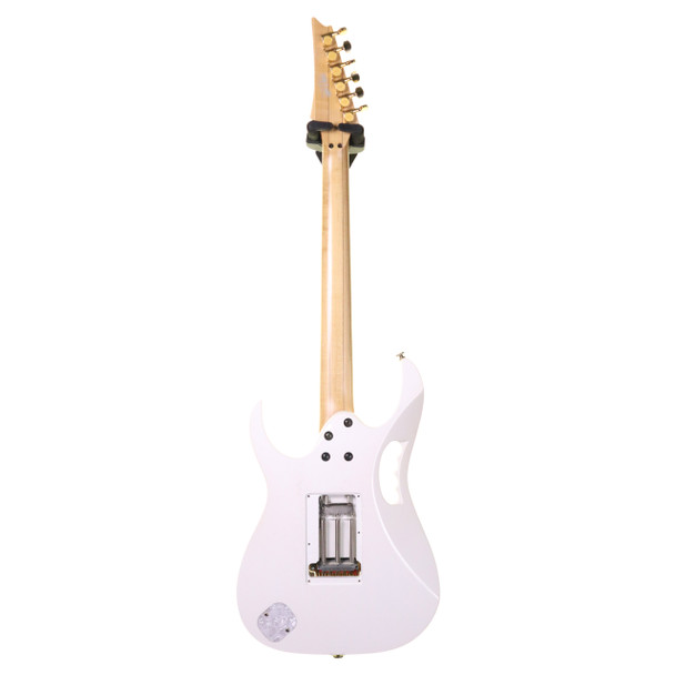 Ibanez JEM7V-WH Steve Vai Signature Electric Guitar, White with Case (pre-owned)