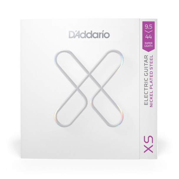 D'Addario XS 9.5-44 Super Light Plus Nickel Electric Guitar Strings 