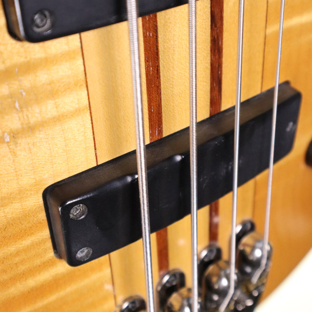 Ibanez SR1000-EFM Active Electric Bass Guitar, Natural Flame (pre-owned)
