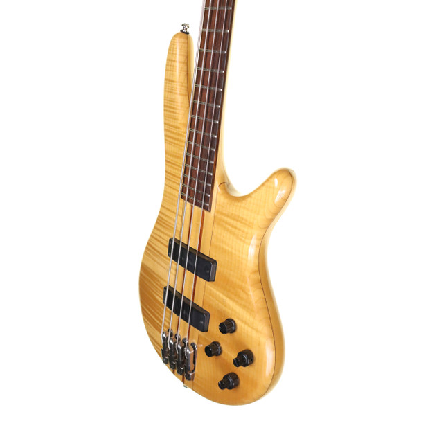 Ibanez SR1000-EFM Active Electric Bass Guitar, Natural Flame (pre-owned)