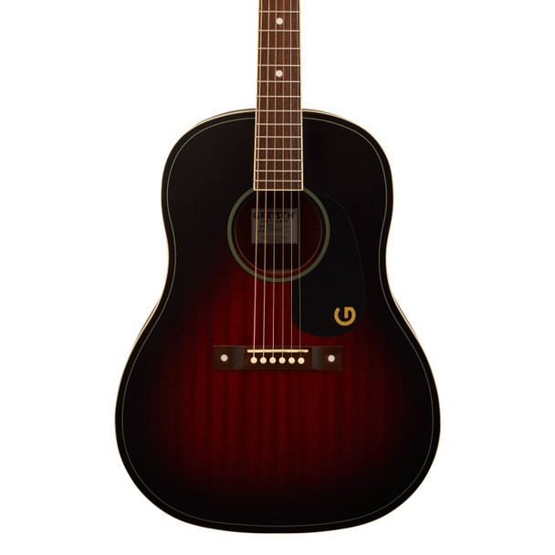 Gretsch Jim Dandy Dreadnought Acoustic Guitar, Deep Cherry Burst 