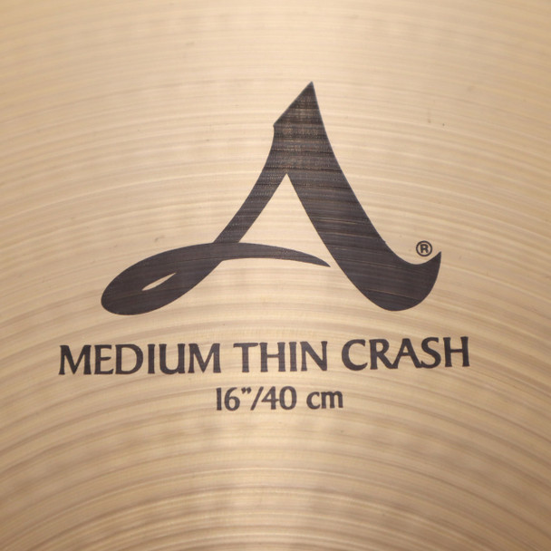 Zildjian A Medium Thin Crash Cymbal 16 Inch (pre-owned)