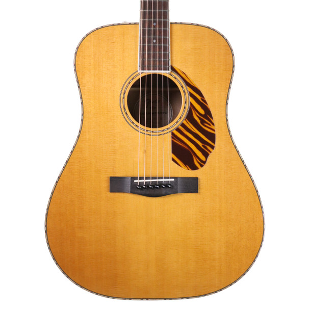 Fender Paramount PD-220E Dreadnought Acoustic Guitar, Natural with Hard Case (pre-owned)