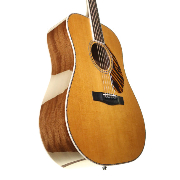 Fender Paramount PD-220E Dreadnought Acoustic Guitar, Natural with Hard Case (pre-owned)