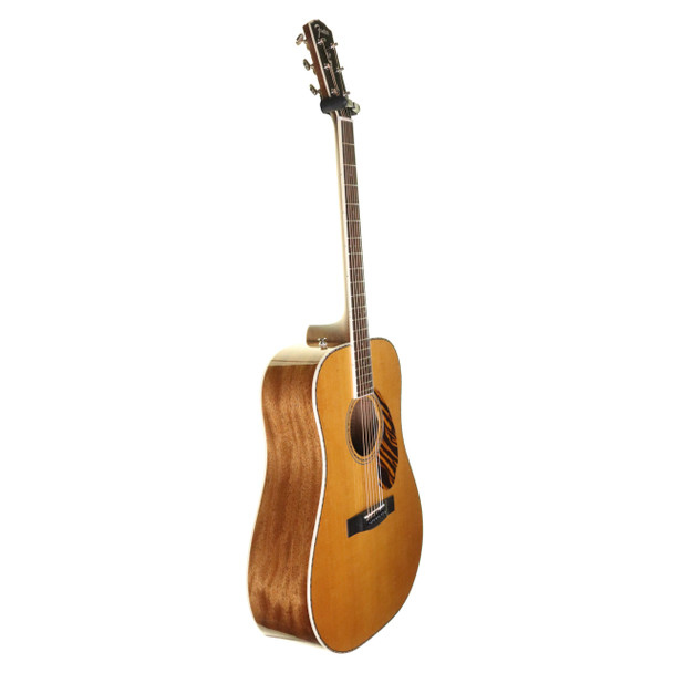 Fender Paramount PD-220E Dreadnought Acoustic Guitar, Natural with Hard Case (pre-owned)