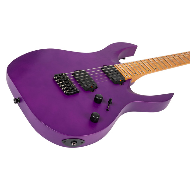Spira S-600 APP Electric Guitar, Purple Stain 