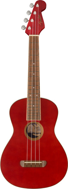 Fender Avalon Tenor Ukulele, Walnut Fingerboard, Cherry 