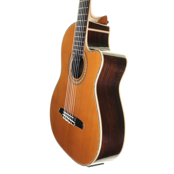 Santos Martinez SM675CEA Electro Acoustic Nylon String Guitar (pre-owned)