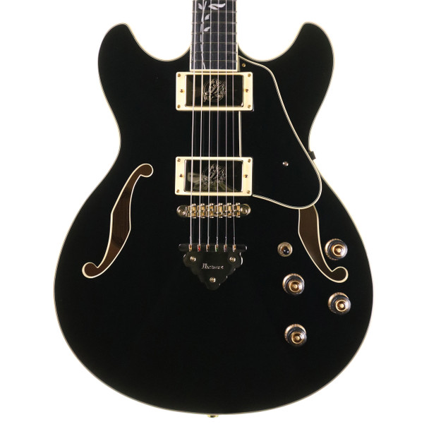 Ibanez AS93SP-BK Artcore Expressionist Electric Guitar, Black  (ex-display)