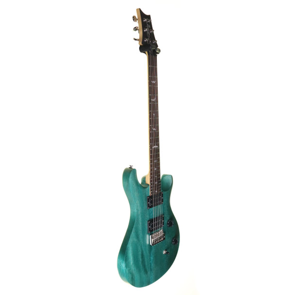 PRS SE CE24 Standard Satin Electric Guitar, Turquoise (pre-owned)