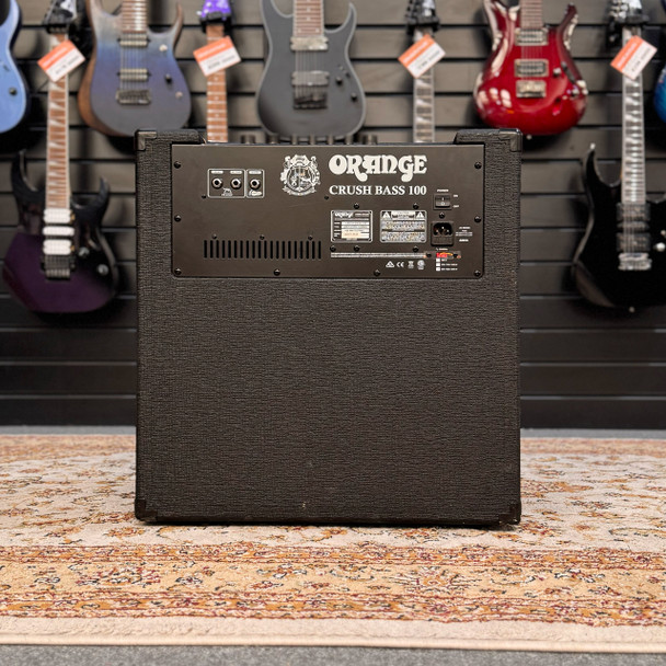 Orange Crush Bass 100 100W Combo Bass Amplifier, Black (pre-owned)