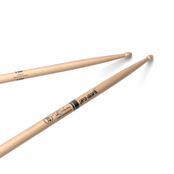 ProMark Todd Sucherman 330 Maple Drumstick, Wood Tip 
