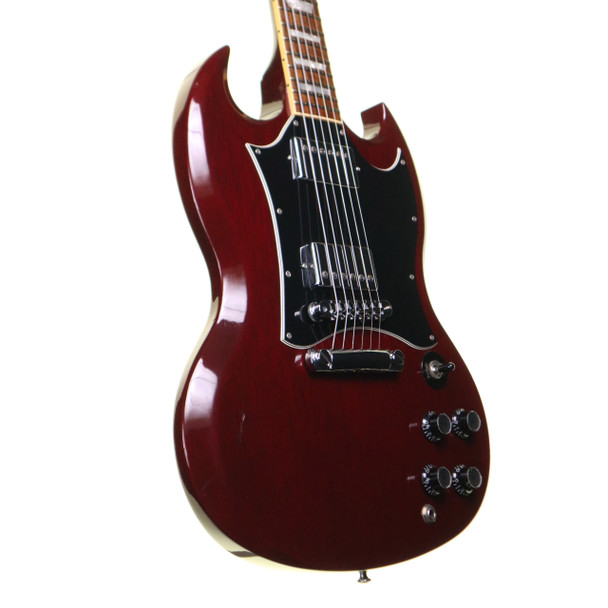 Gibson SG Standard Electric Guitar, Cherry Red with Hard Case (pre-owned)