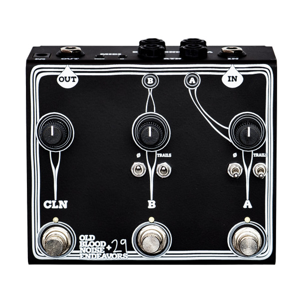 Old Blood Noise Endeavors Signal Blender Stereo Basic Parallel Effects Router  