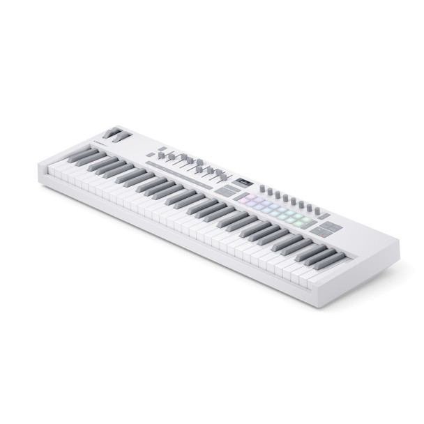 Novation Launchkey 61 MK4 White MIDI Controller Keyboard 